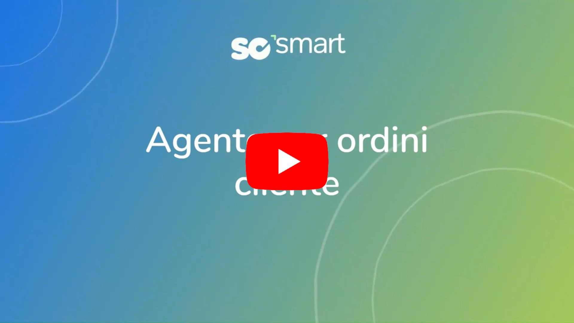 Guarda il video dedicato ai Sales Orders Agents